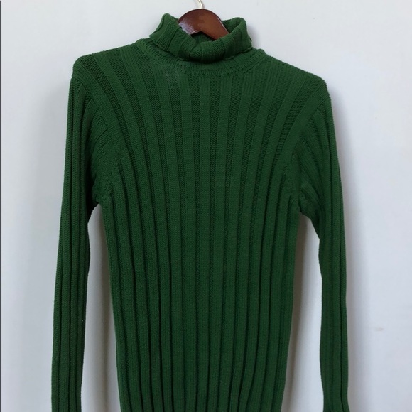 GAP Sweaters - Deep Green GAP Ribbed Winter Sweater